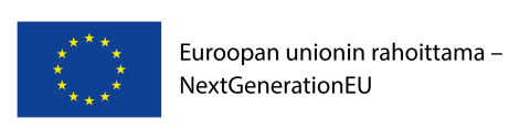 EU NextGeneration -logo suomi (musta)