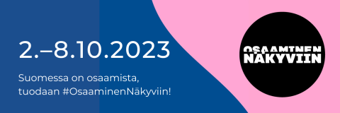 Osaaminen näkyviin