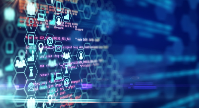 Kuva tietokoneen ruudulta, jossa näkyy dataa ja erilaisia symboleita.